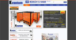 Desktop Screenshot of kvantum.sk